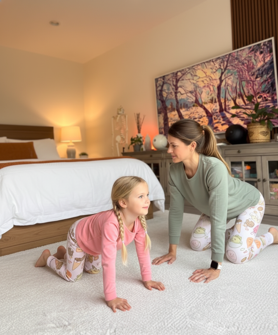 A Simple Bedtime Stretching Routine for Kids