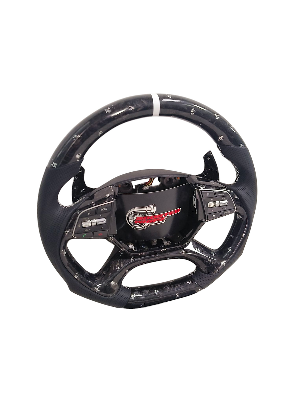 Thumbnail: 2017-2019 Genesis G90 FORGED Carbon Fiber Steering Wheel