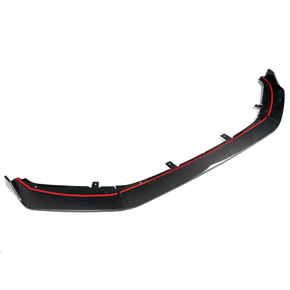 Thumbnail: 2022+ Genesis G70 Carbon Fiber Front Lip Base Edition