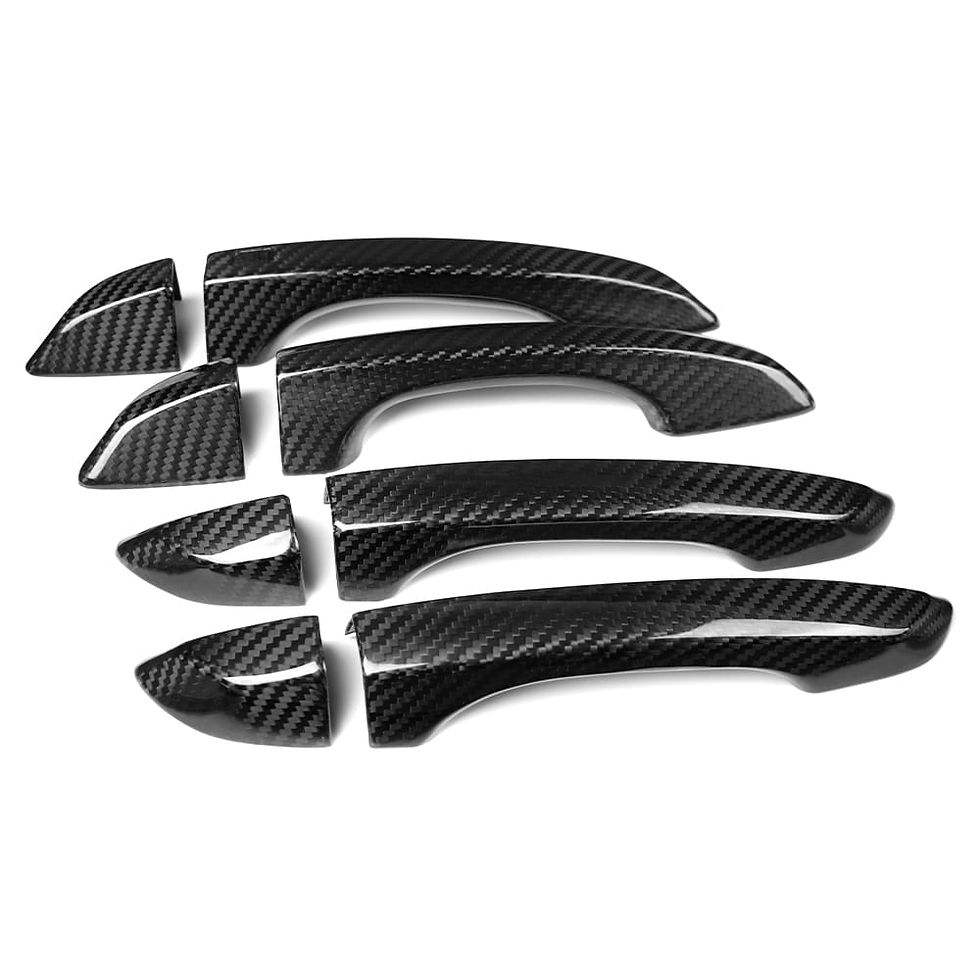 Thumbnail: 2018+ Genesis G70 Carbon Fiber Door Handle Cover Set