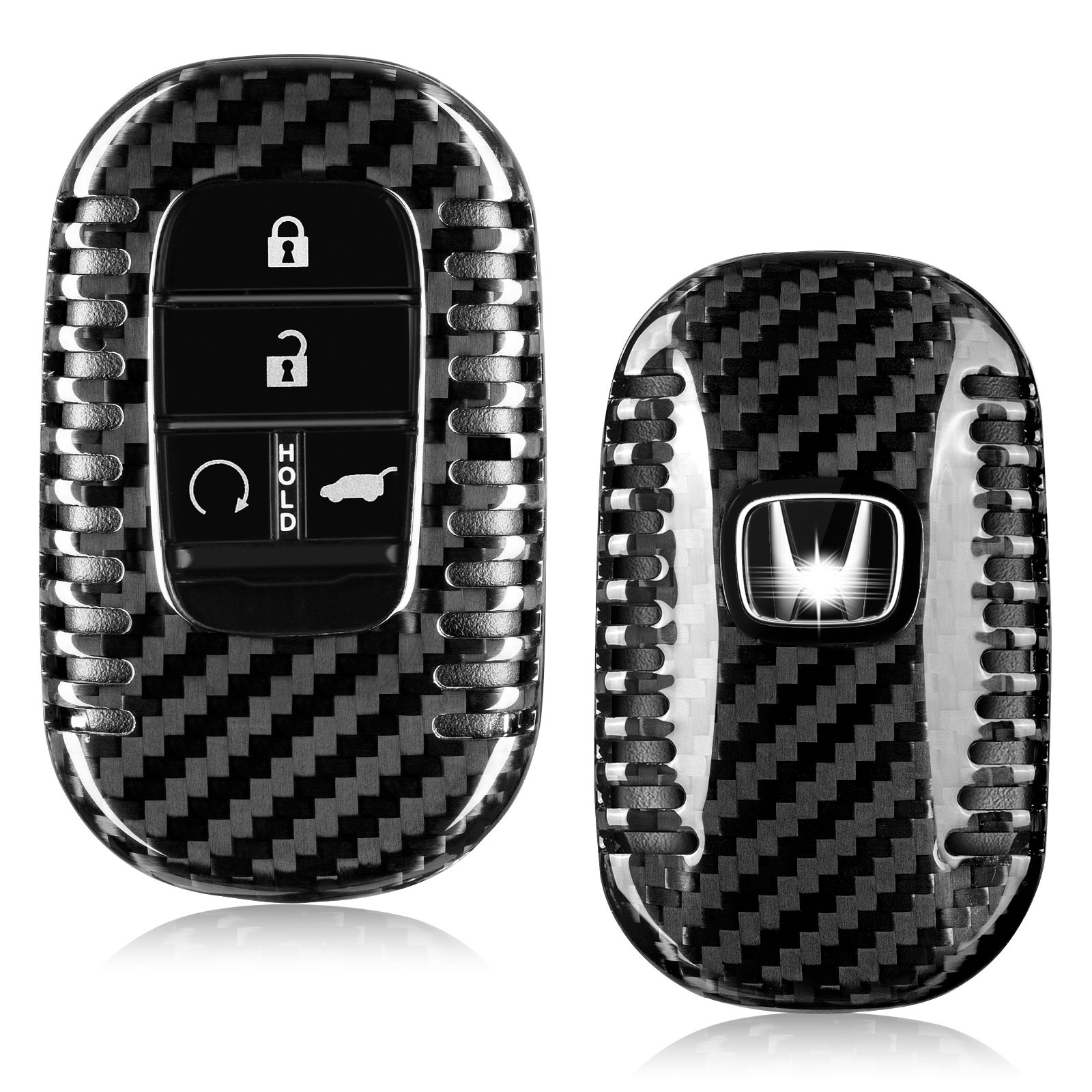 Honda V2 Carbon Fiber Key Fob Cover