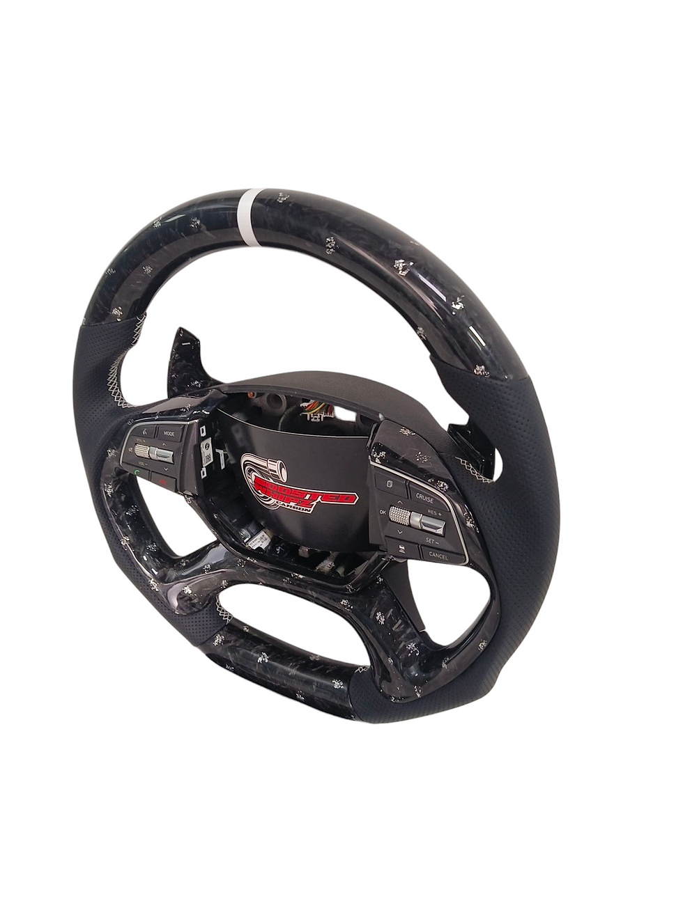 Thumbnail: 2017-2019 Genesis G90 FORGED Carbon Fiber Steering Wheel