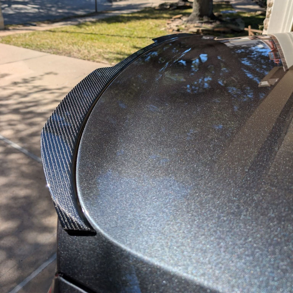 Thumbnail: 2022+ Genesis G70 Carbon Fiber WB Automotive Edge Spoiler 