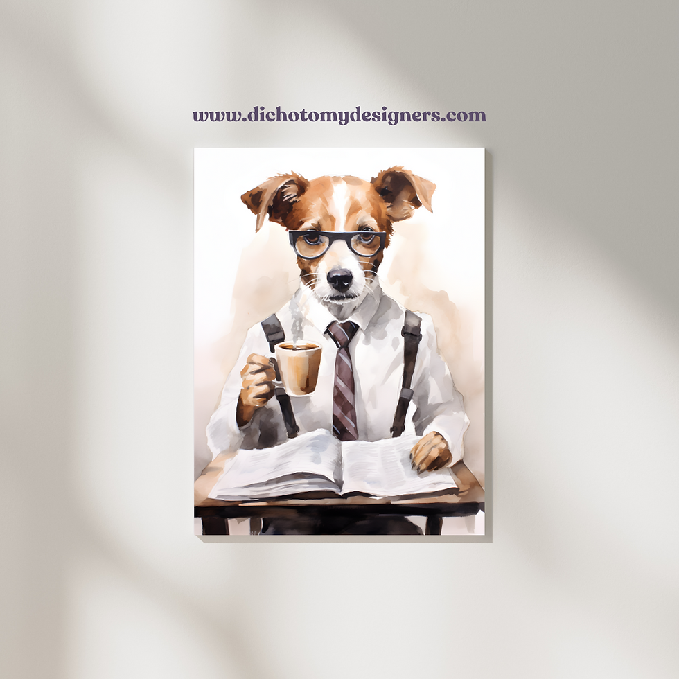 Thumbnail: "The 9 to 5" art print