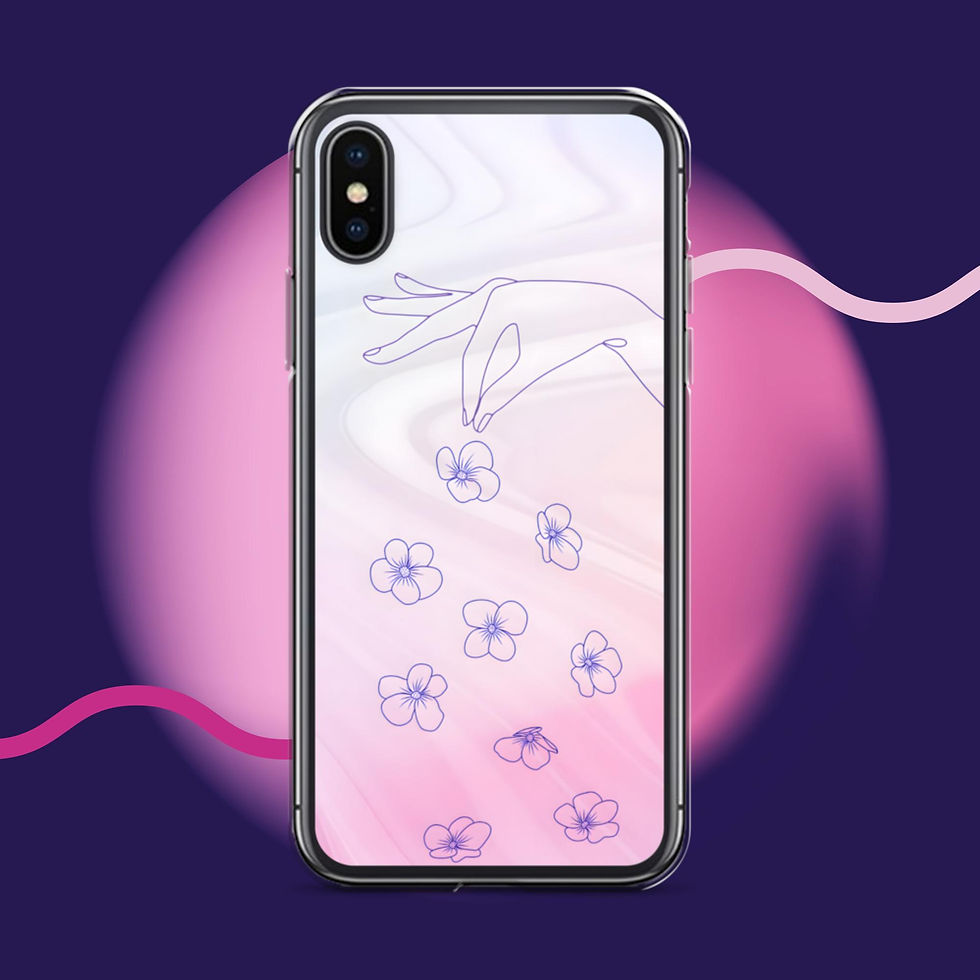 Thumbnail: Flower Factories Clear Phone Case for iPhone®
