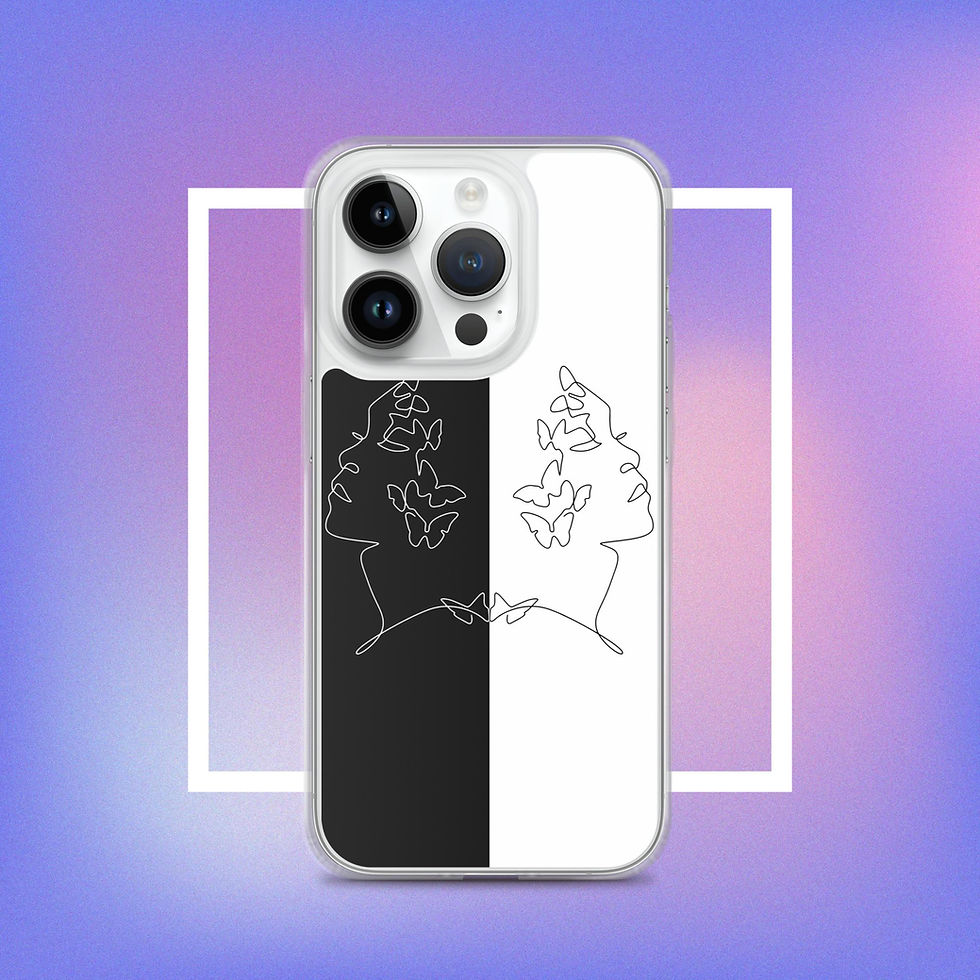 Thumbnail: Duality Clear Phone Case for iPhone®