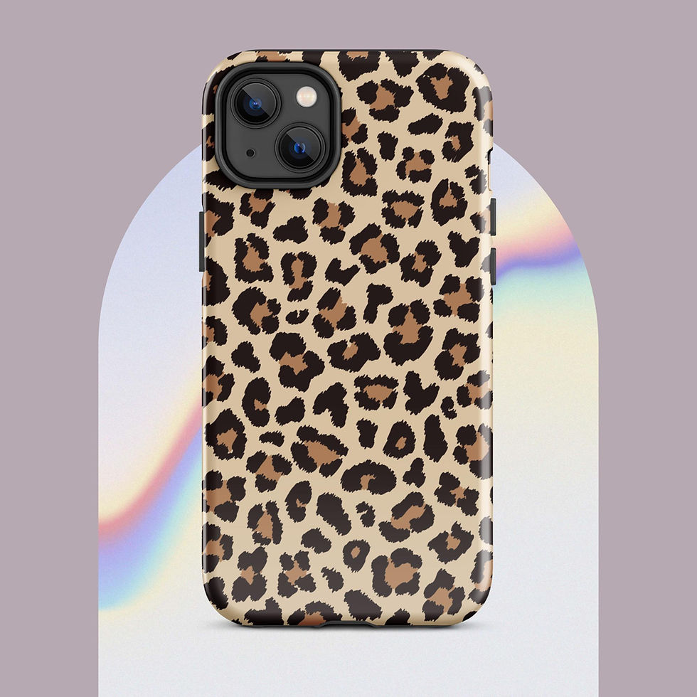 Thumbnail: Leopard Print Tough Phone Case for iPhone®