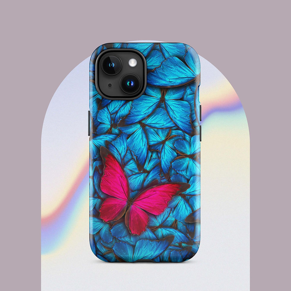 Thumbnail: Uniqueness Defined! Tough Phone Case for iPhone®