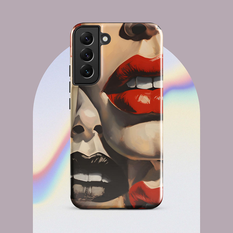 Thumbnail: Kiss me! Tough Phone Case for Samsung®
