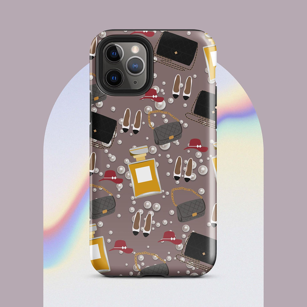 Thumbnail: Shopaholic Tough Phone Case for iPhone®