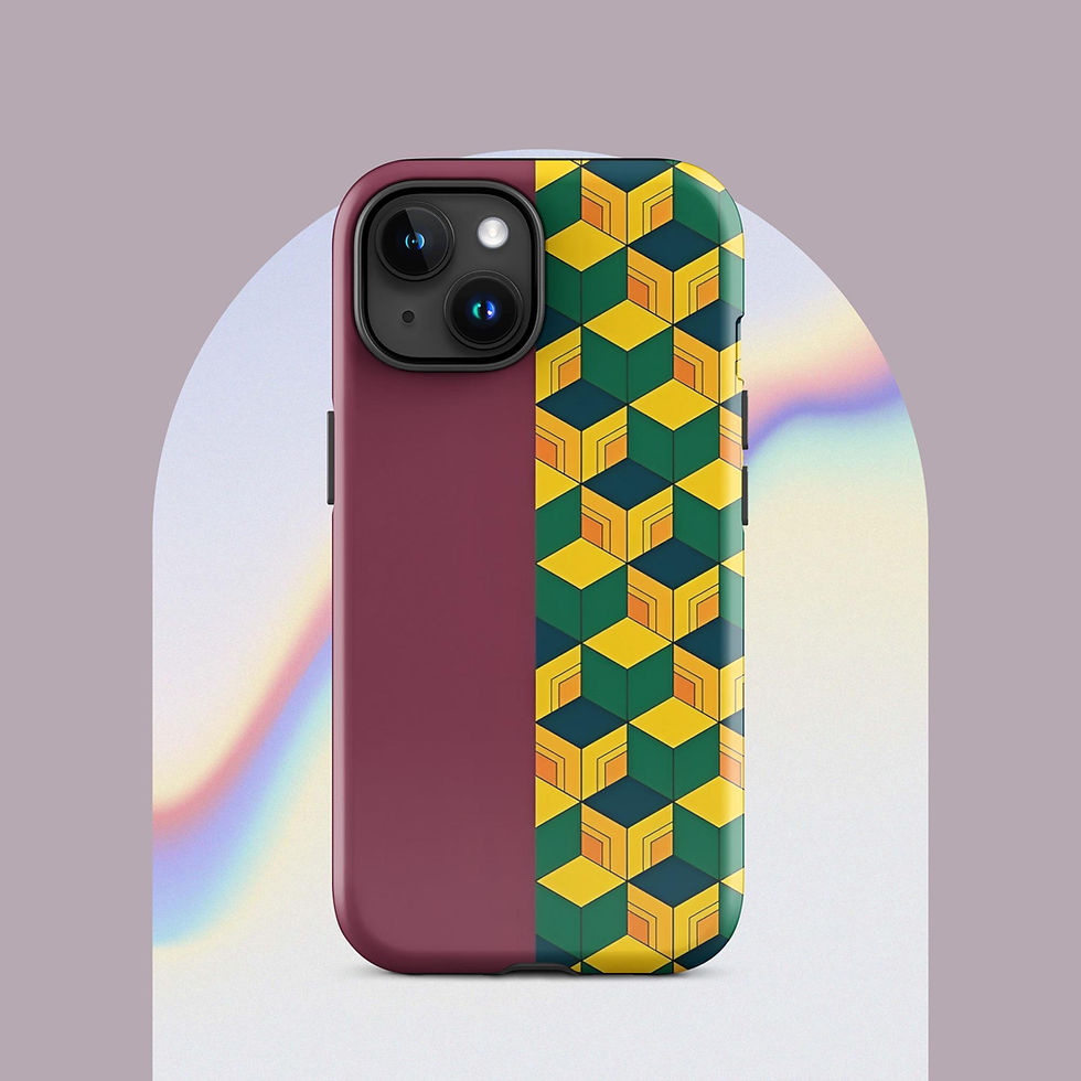 Thumbnail: Giyu Pattern Tough Case for iPhone®