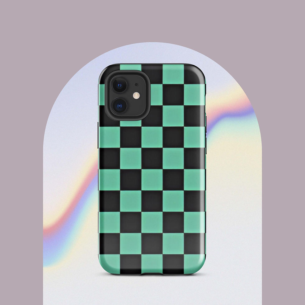 Thumbnail: Tanjiro Pattern Tough Case for iPhone®
