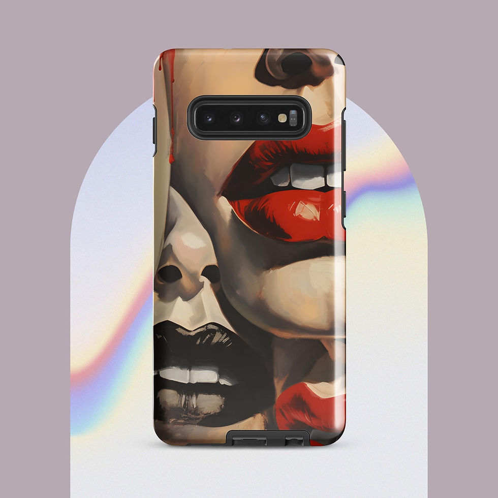 Thumbnail: Kiss me! Tough Phone Case for Samsung®