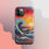 Thumbnail: Chromatic Tsunami Tough Phone Case for iPhone®