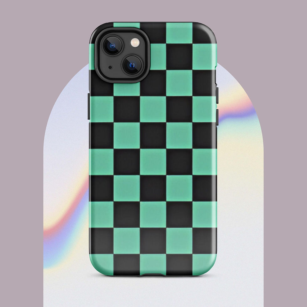 Thumbnail: Tanjiro Pattern Tough Case for iPhone®