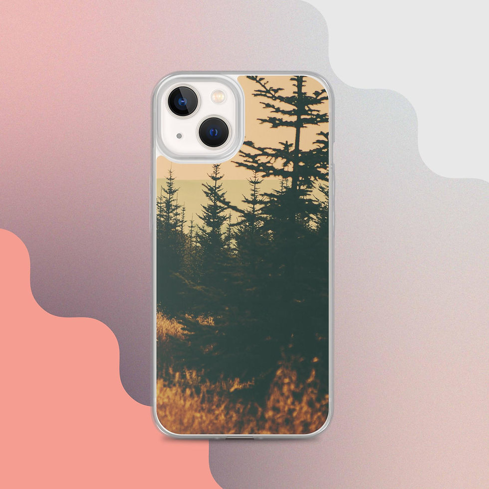 Thumbnail: Woods Clear Phone Case for iPhone®