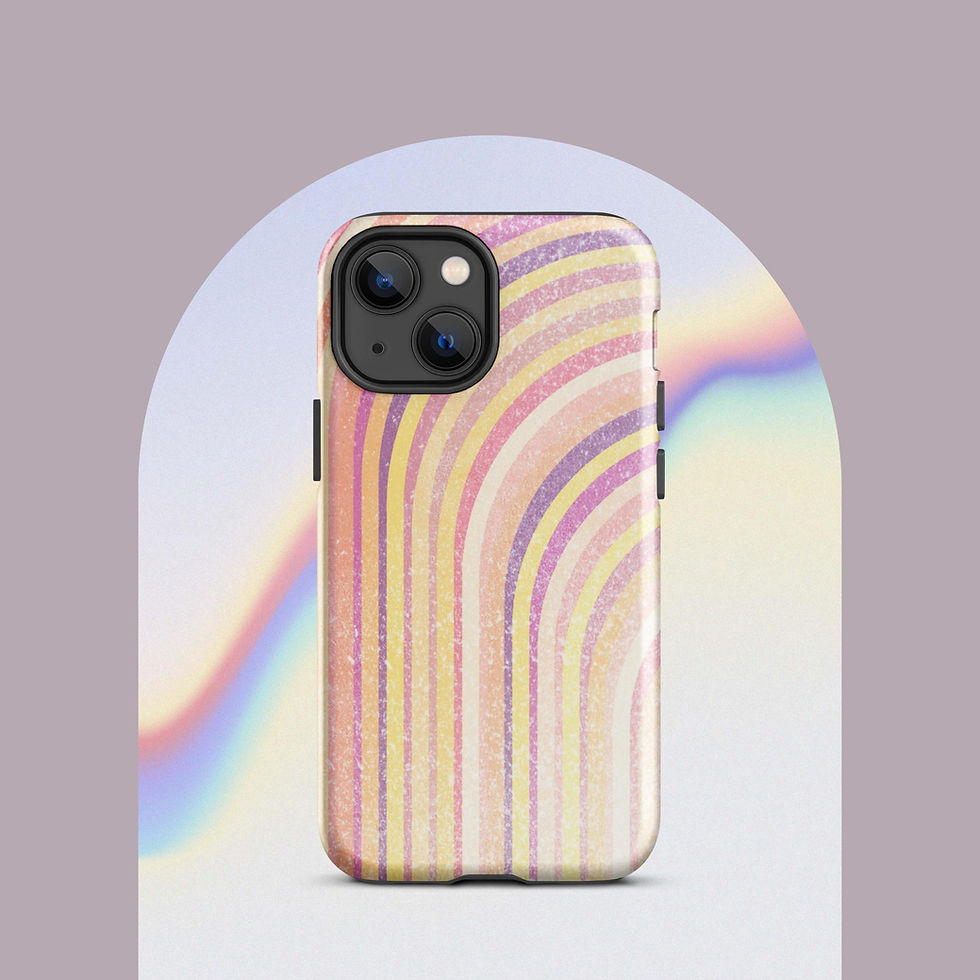 Thumbnail: Retro Tough Phone Case for iPhone®