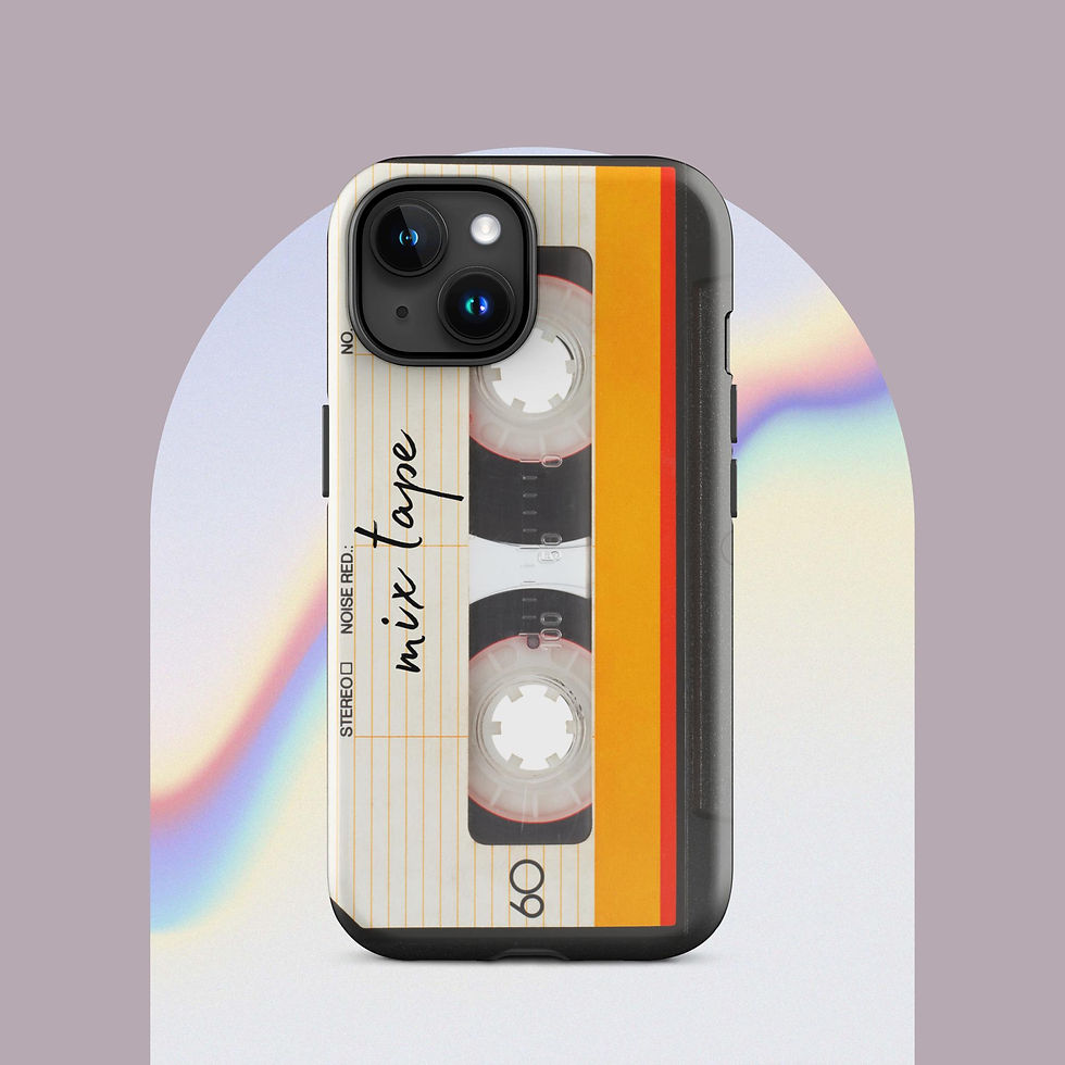 Thumbnail: Mix Tape Tough Phone Case for iPhone®