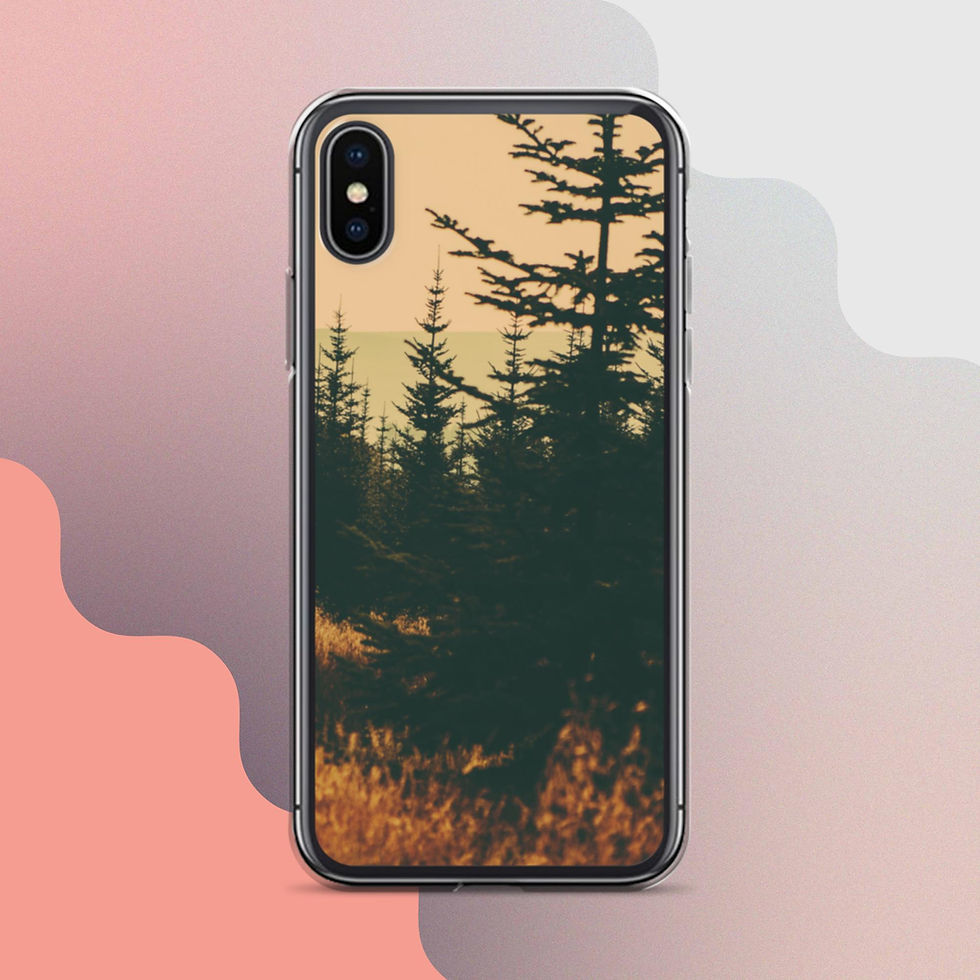 Thumbnail: Woods Clear Phone Case for iPhone®
