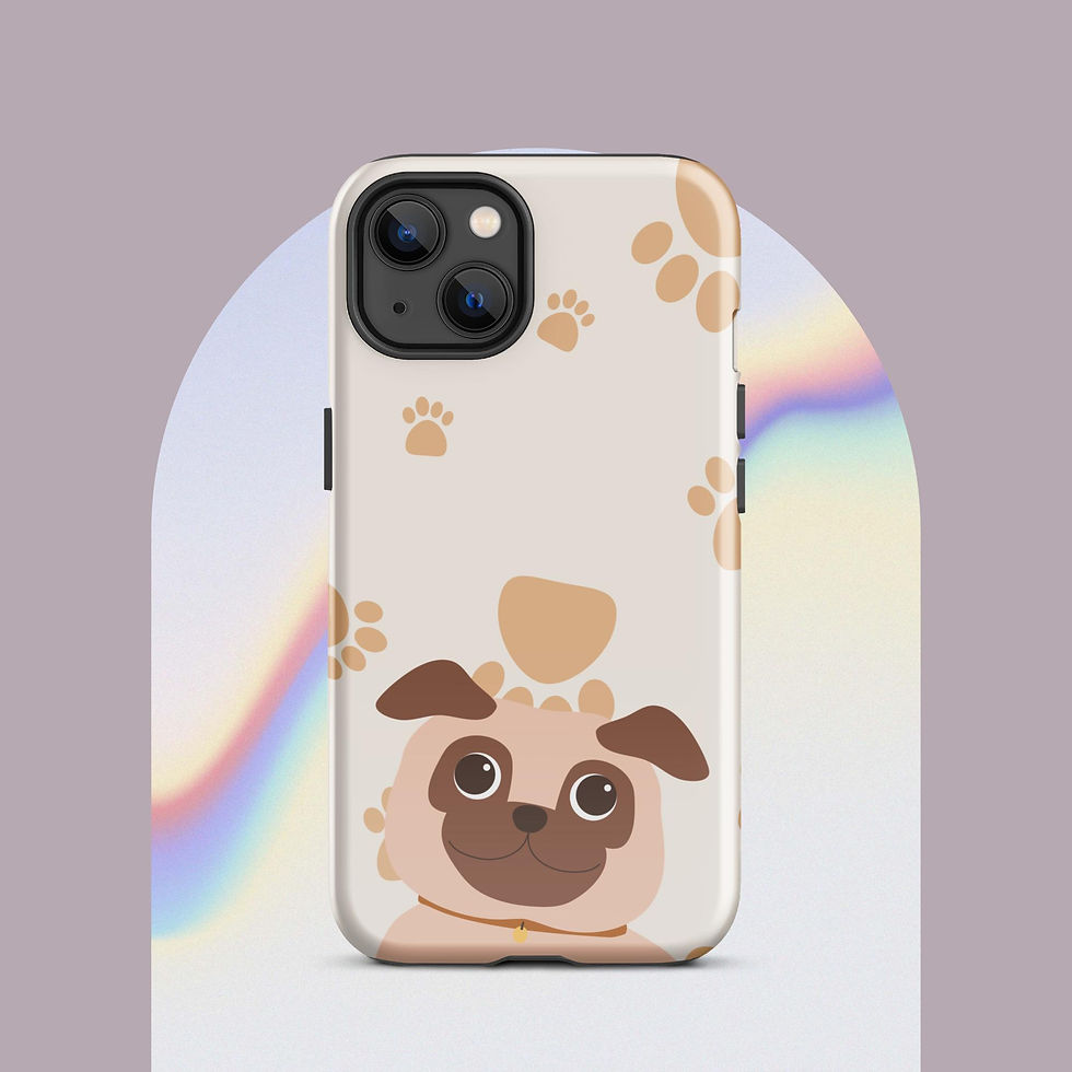 Thumbnail: Puppy Lover Tough Phone Case for iPhone®