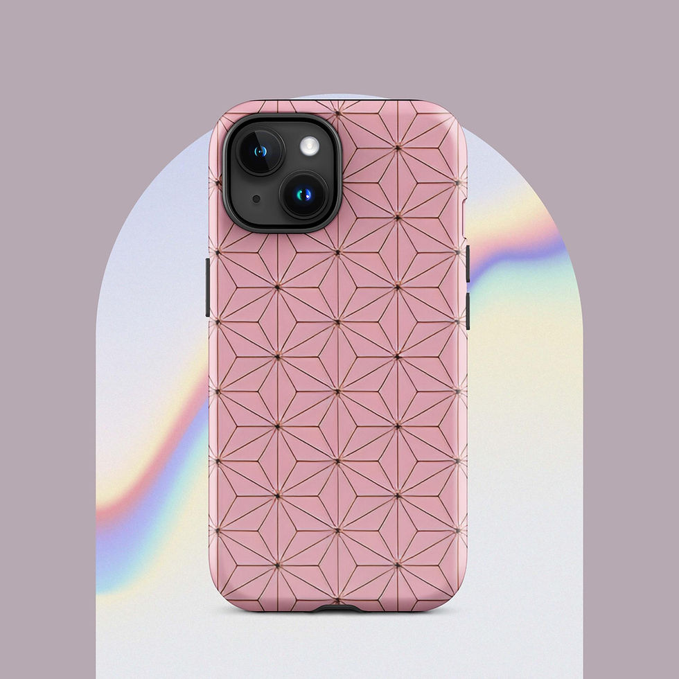 Thumbnail: Nezuko Pattern Tough Case for iPhone®