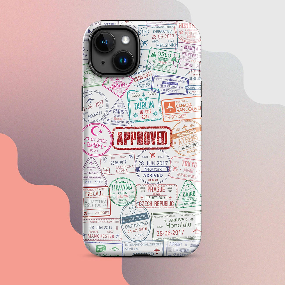 Thumbnail: Fly With Me Tough Phone Case for iPhone®