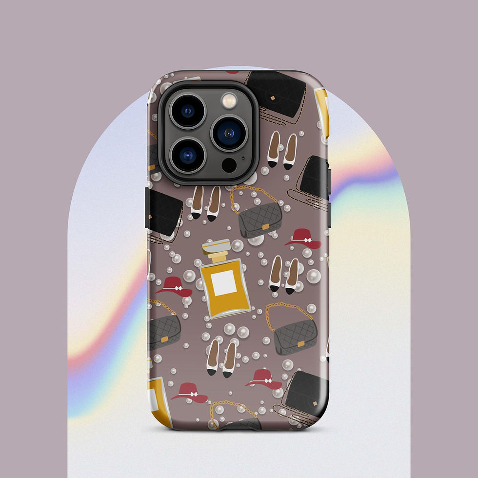 Thumbnail: Shopaholic Tough Phone Case for iPhone®