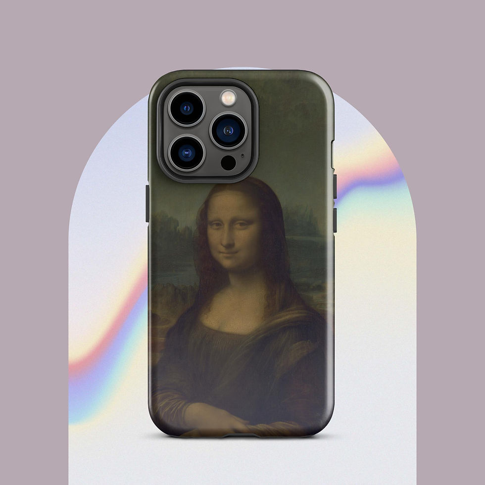 Thumbnail: Mona Lisa by Leonardo da Vinci Tough Phone Case for iPhone®
