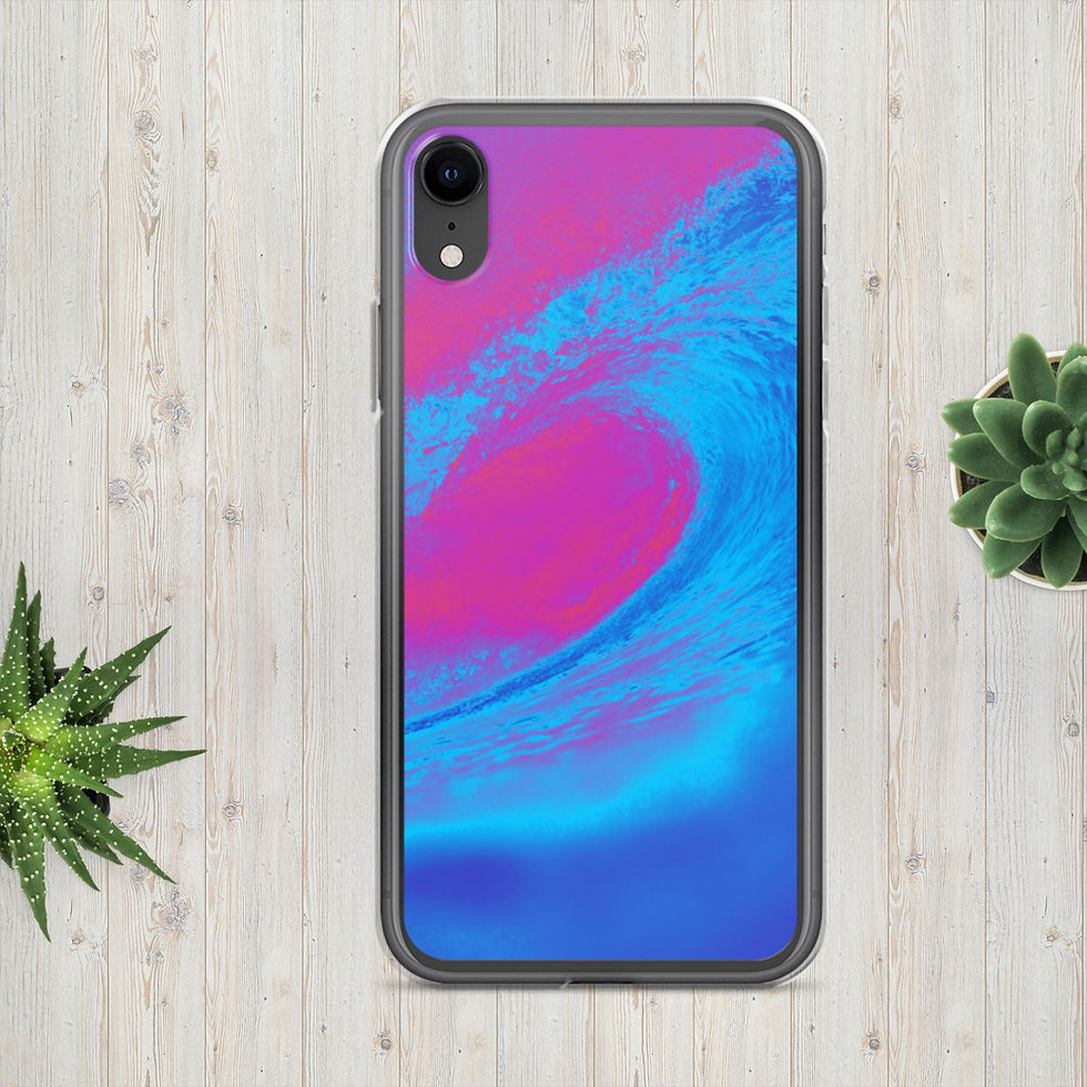 Thumbnail: Heatwave Clear Phone Case for iPhone®