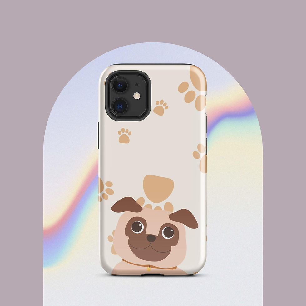 Thumbnail: Puppy Lover Tough Phone Case for iPhone®