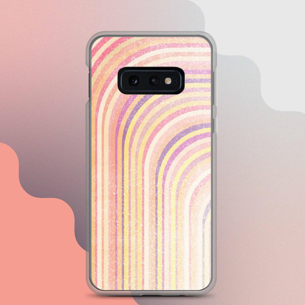 Thumbnail: Retro Clear Phone Case for Samsung®