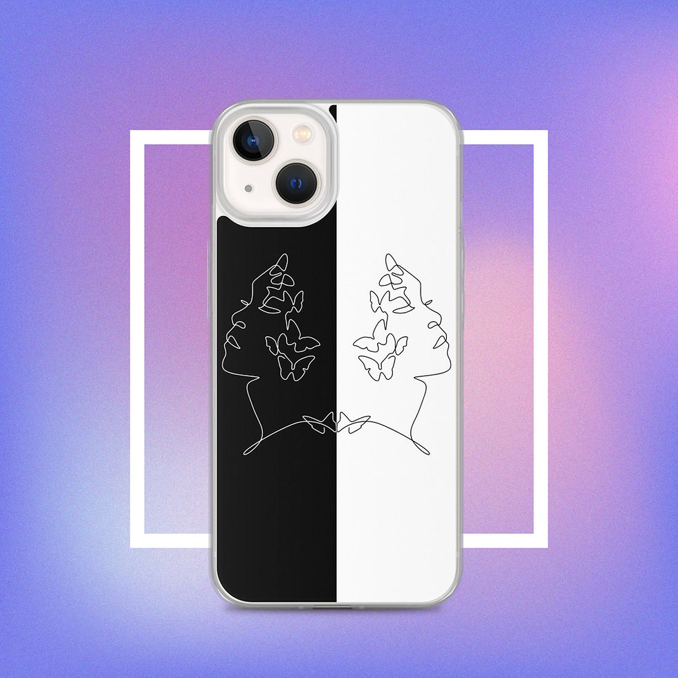 Thumbnail: Duality Clear Phone Case for iPhone®