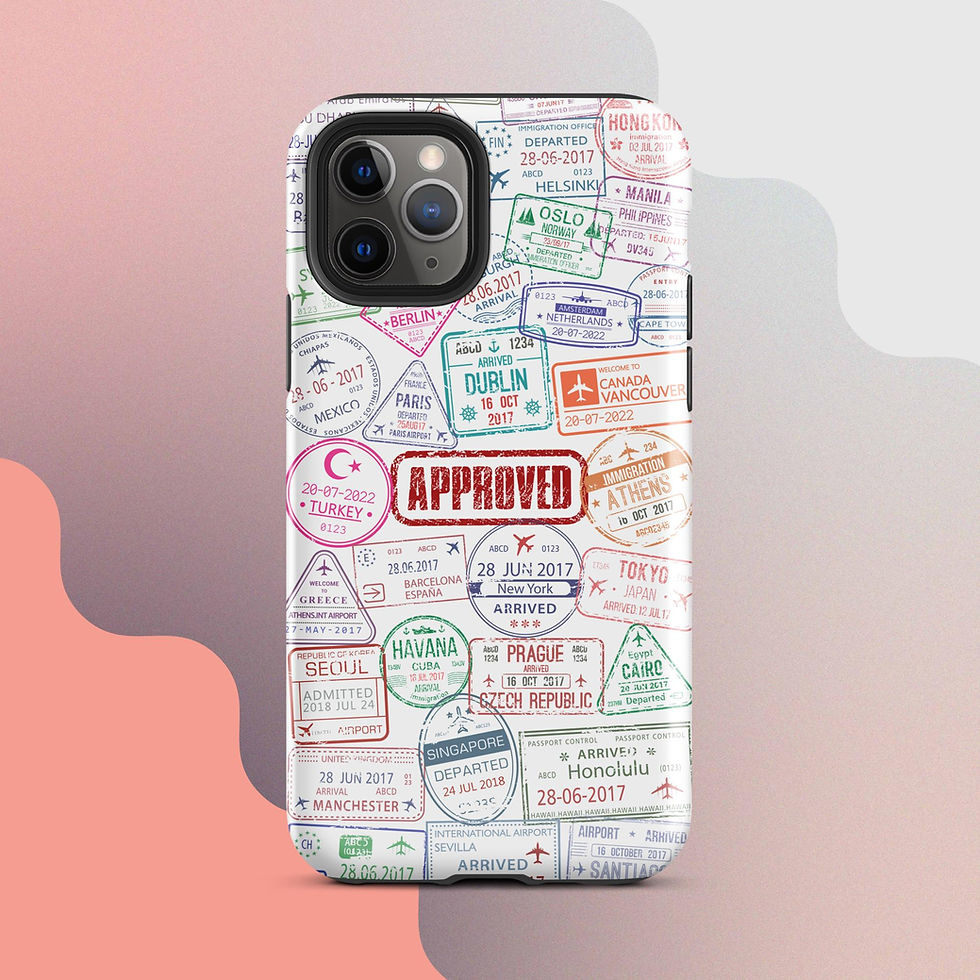 Thumbnail: Fly With Me Tough Phone Case for iPhone®