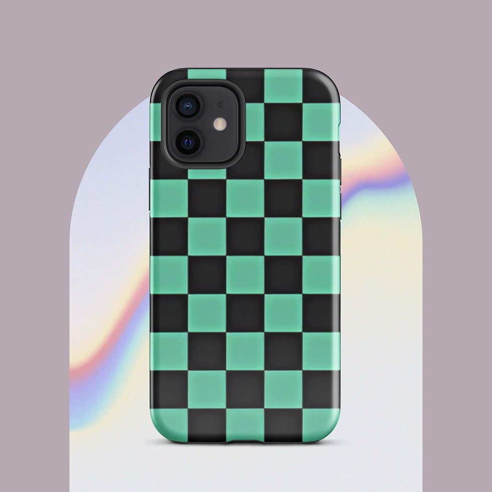 Thumbnail: Tanjiro Pattern Tough Case for iPhone®