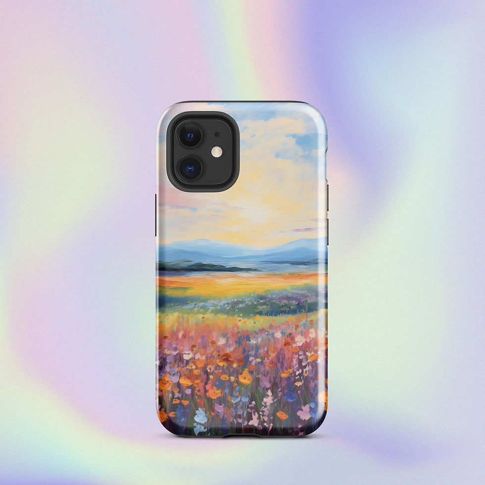 Thumbnail: Fields of Radiance Tough Phone Case for iPhone®