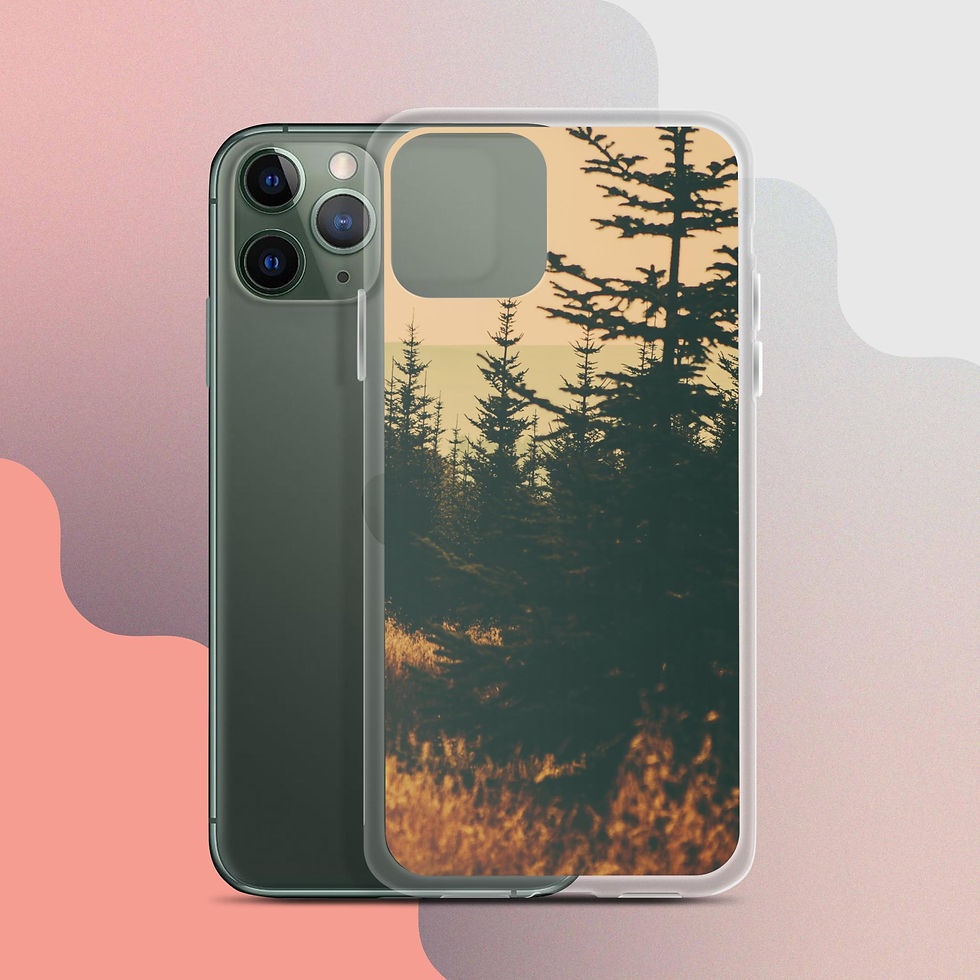 Thumbnail: Woods Clear Phone Case for iPhone®