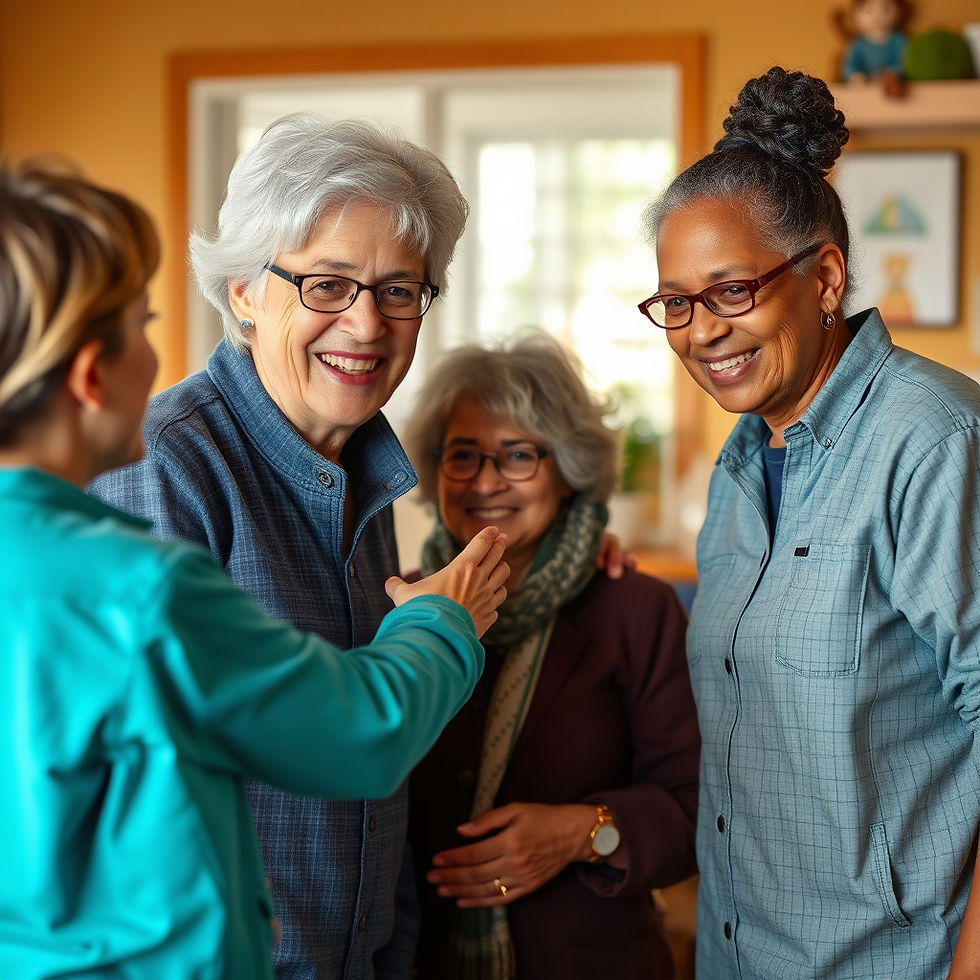 create an Image (engaging daily activity scene). Support That Encourages Independence__Par