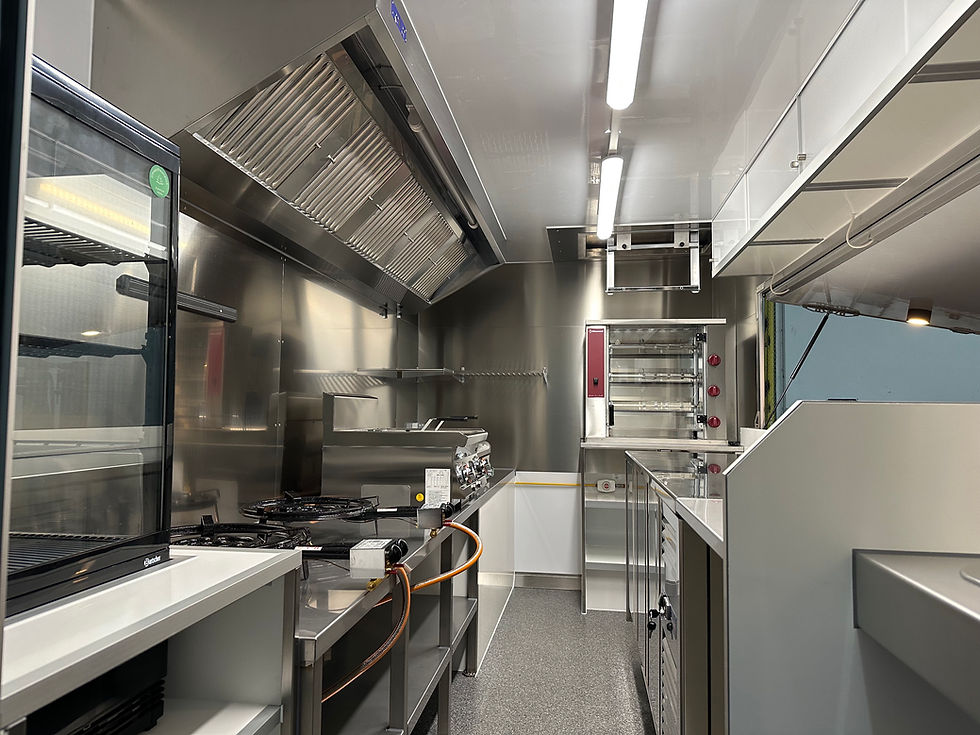 Camion Rôtisserie utilisation intérieure