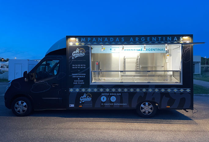 Camion Food Truck design argentin
