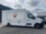 Concept innovant camion épicerie solidaire