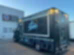 Camion Food Truck extérieur éclairé
