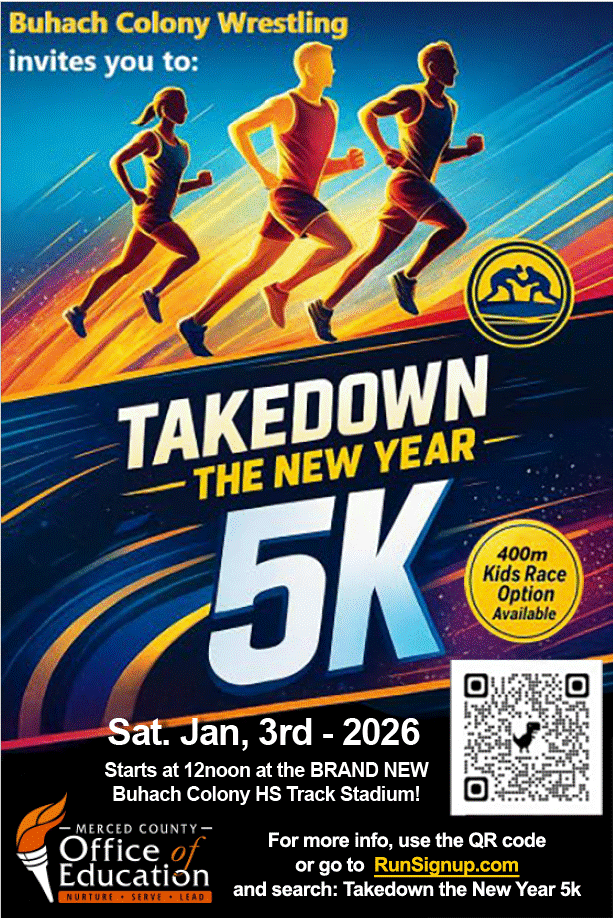 TAKEDOWN THE NEW YEAR 5K RUN/WALK