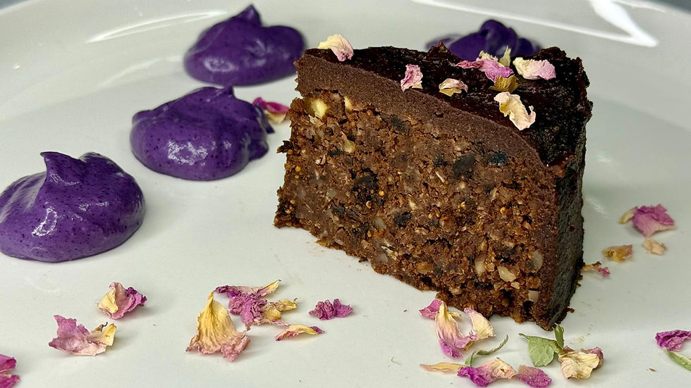 Raw Figgy Fudge Cake