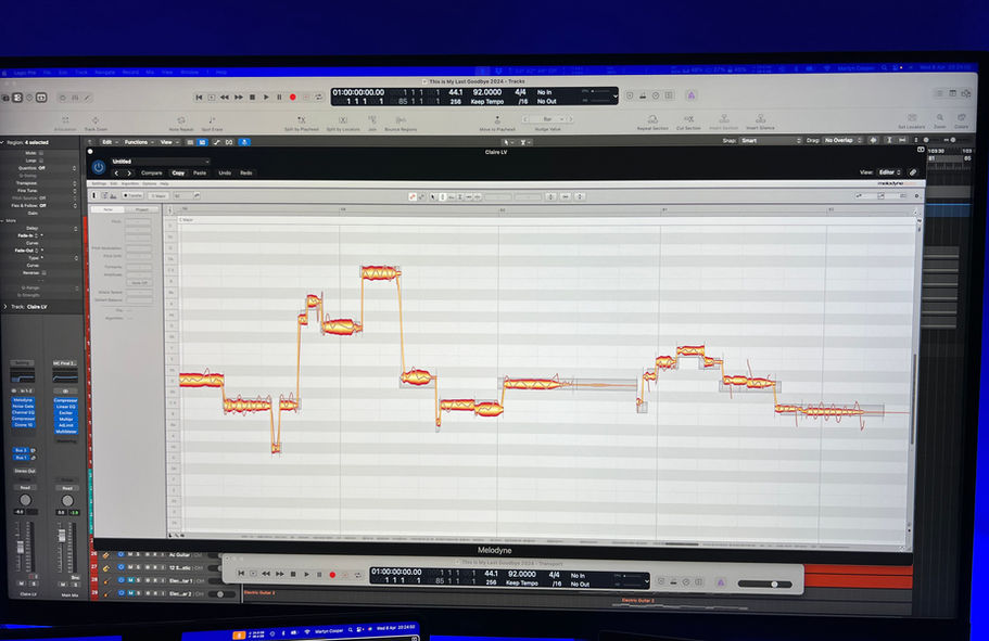Melodyne Screenshot