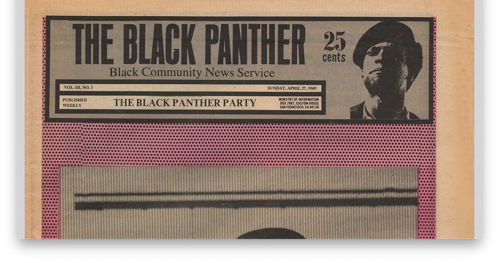 Detail from The Black Panther (April 27, 1969) highlighting the Free Breakfast for Children Program. Courtesy of Marxists.org (digitized historic issue).