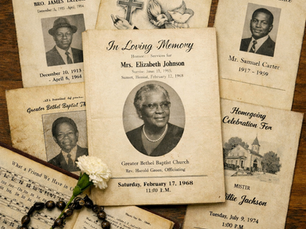 Paper Trails #20: African American Funeral Programs