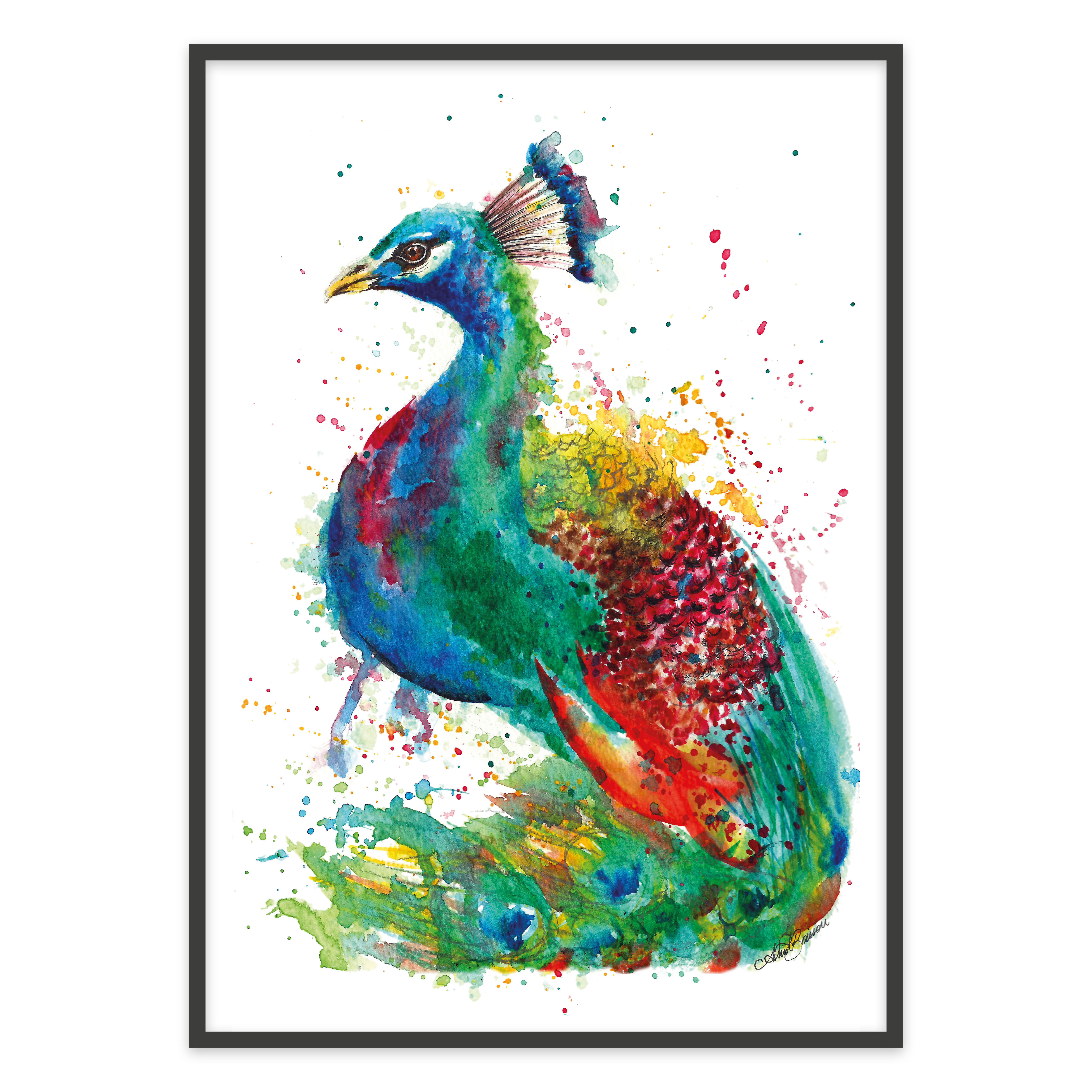 PEACOCK | ORIGINAL PAINTING