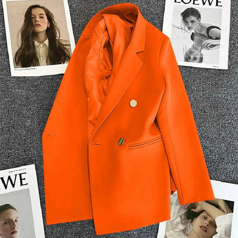 Thumbnail: Office Blazers for Women Casual Fashion Long Sleeve New Single Button Jackets Co