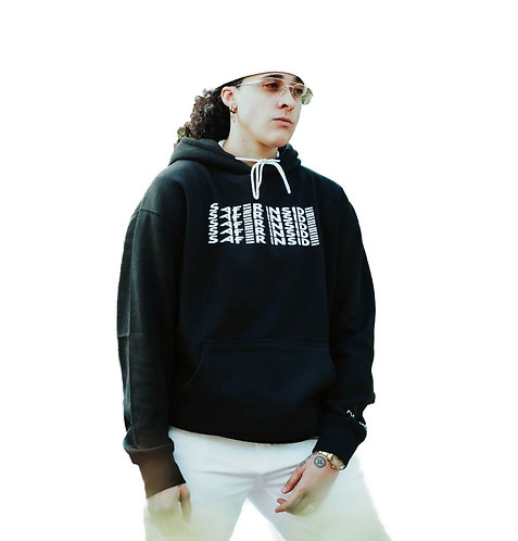 SAFER INSIDE multi logo hoodie