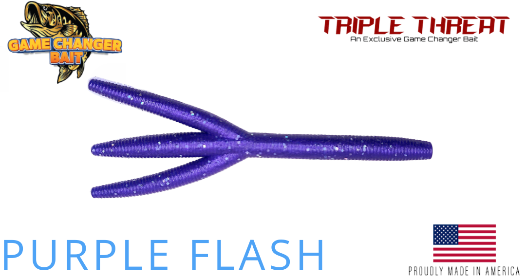 Purple Flash Triple Threat 5" (6pack)
